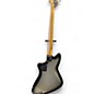 Used Fender Player Plus Meteora Bass Black and Silver Electric Bass Guitar