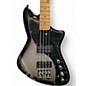 Used Fender Player Plus Meteora Bass Black and Silver Electric Bass Guitar