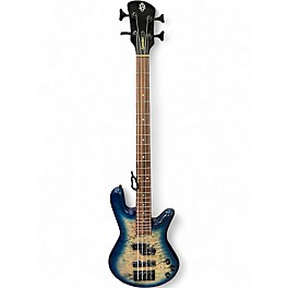 Used Spector Legend 4 Neck Through Faded Blue Jean Electric Bass Guitar