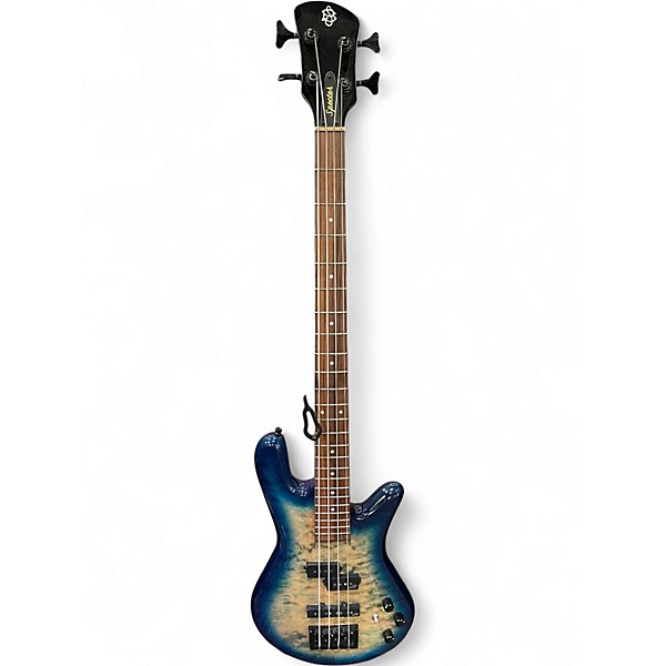 Used Spector Legend 4 Neck Through Faded Blue Jean Electric Bass Guitar