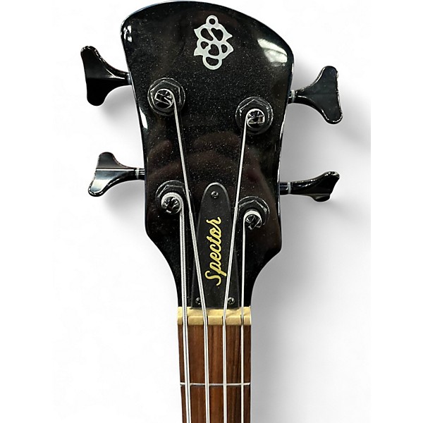 Used Spector Legend 4 Neck Through Faded Blue Jean Electric Bass Guitar