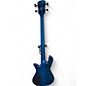 Used Spector Legend 4 Neck Through Faded Blue Jean Electric Bass Guitar