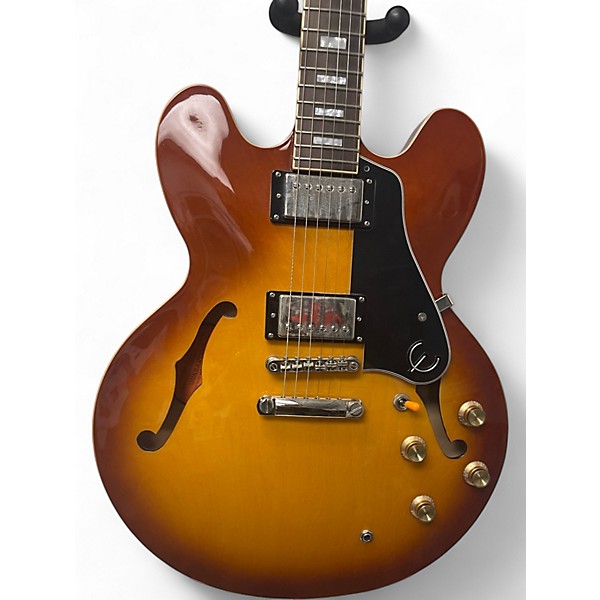 Used Epiphone DOT ES 335 PRO HONEYBURST Hollow Body Electric Guitar