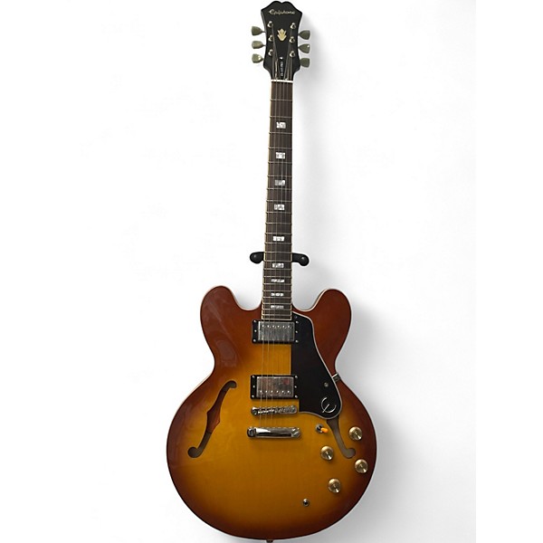 Used Epiphone DOT ES 335 PRO HONEYBURST Hollow Body Electric Guitar