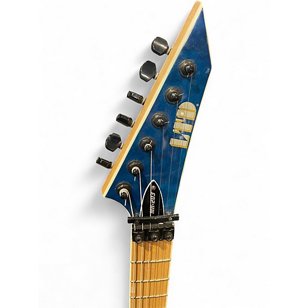 Used ESP LTD MH203 Trans Blue Solid Body Electric Guitar