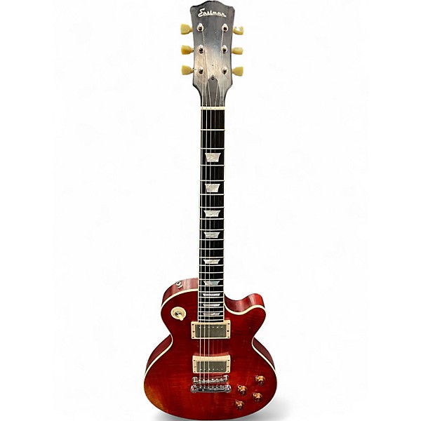 Used Eastman SB59/V Orange Solid Body Electric Guitar