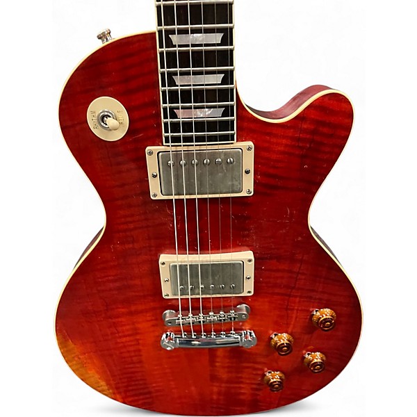 Used Eastman SB59/V Orange Solid Body Electric Guitar