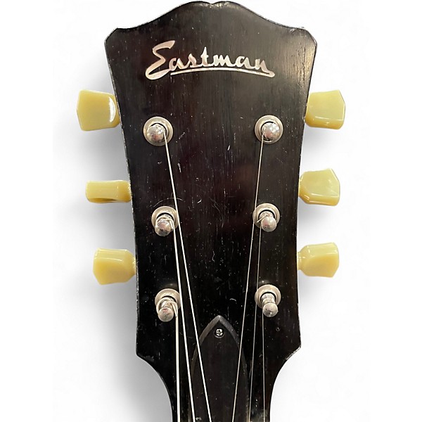 Used Eastman SB59/V Orange Solid Body Electric Guitar