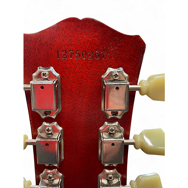 Used Eastman SB59/V Orange Solid Body Electric Guitar