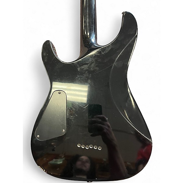 Used Schecter Guitar Research Blackjack C1 Black Solid Body Electric Guitar