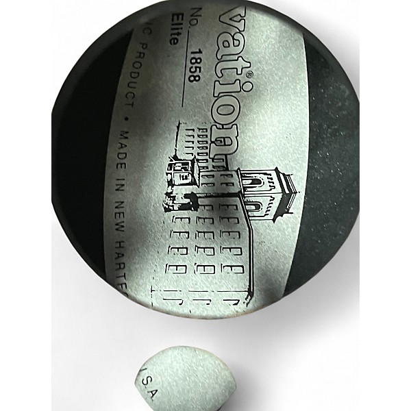 Vintage 1992 Ovation 1858 Elite Black 12 String Acoustic Electric Guitar