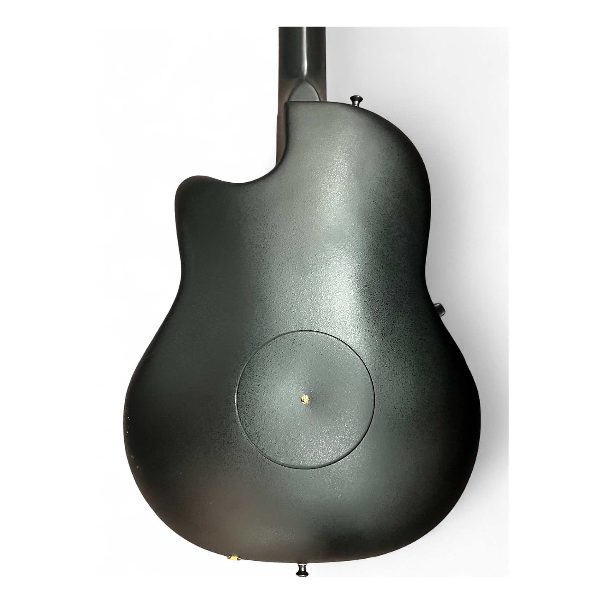 Vintage 1992 Ovation 1858 Elite Black 12 String Acoustic Electric