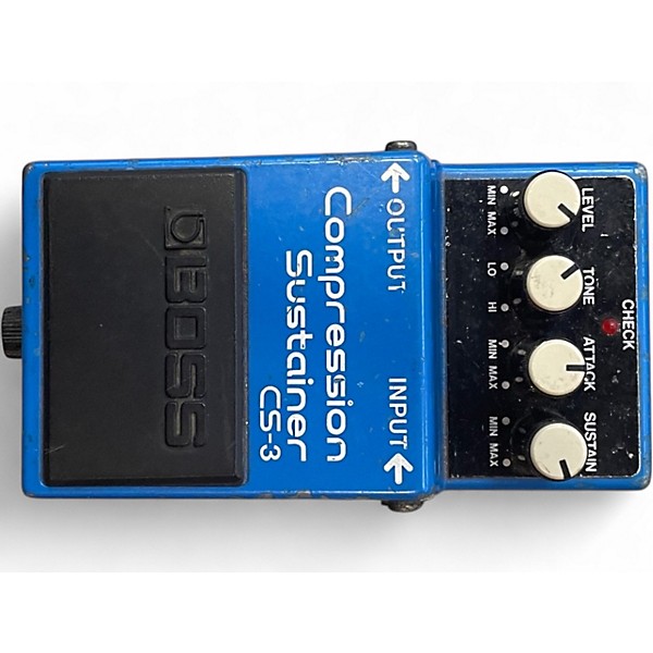 Used BOSS CS3 Compressor Sustainer Effect Pedal