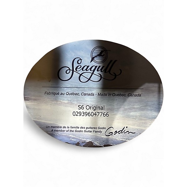 Used Seagull S6 Natural Acoustic Guitar