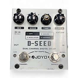 Used Joyo D-Seed Dual Channel Digital Delay Effect Pedal