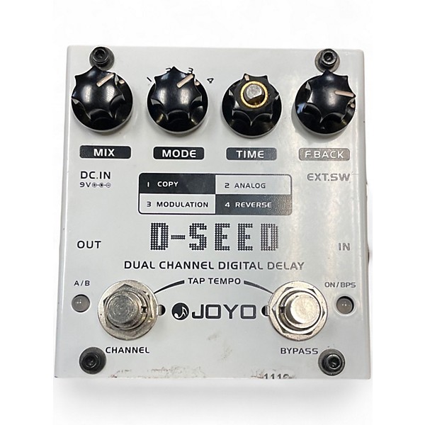 Used Joyo D-Seed Dual Channel Digital Delay Effect Pedal