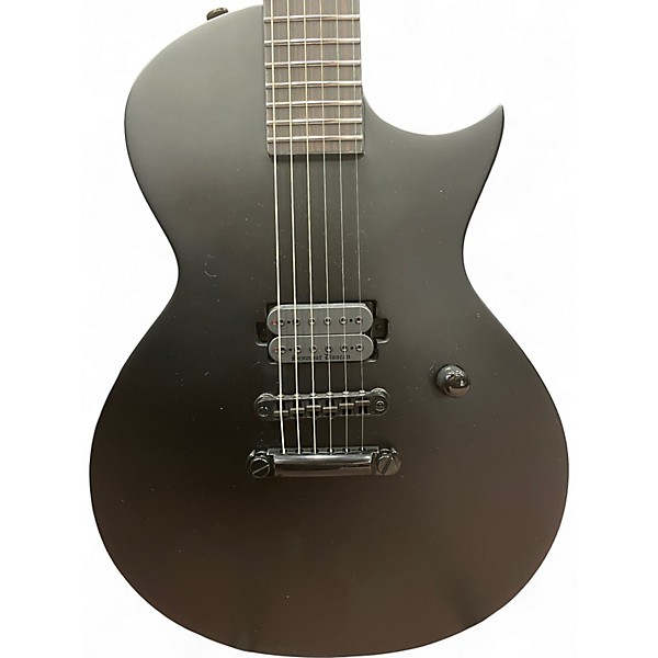 Used ESP LTD EC-Black Metal BLACK  Solid Body Electric Guitar