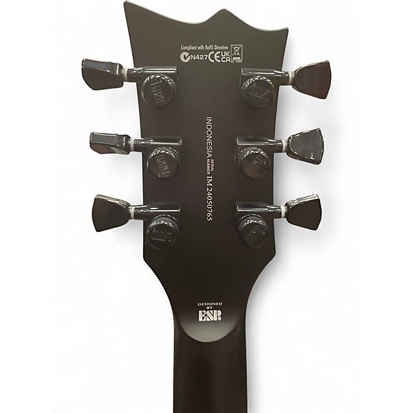 Used ESP LTD EC-Black Metal BLACK  Solid Body Electric Guitar