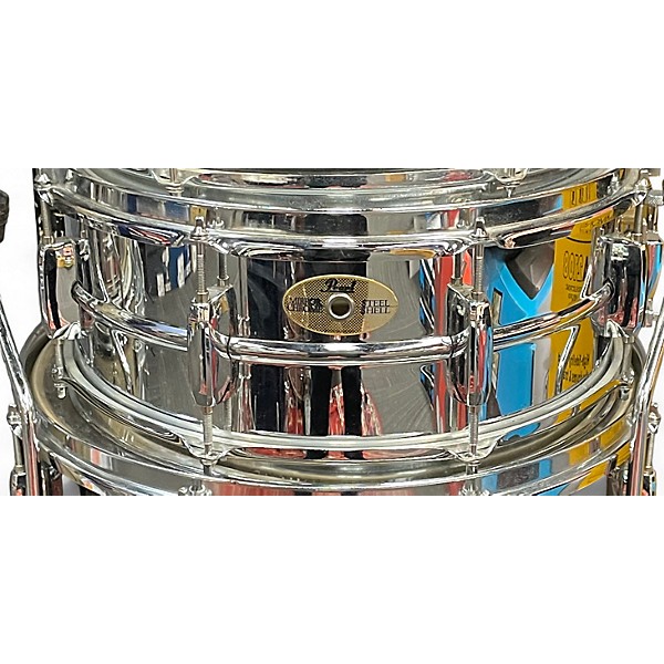 Used Pearl 5 Piece Export Black Drum Kit