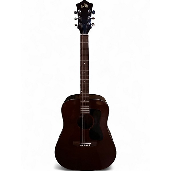 Vintage 1985 Guild D25 ACOUSTIC GUITAR Maroon Acoustic Guitar