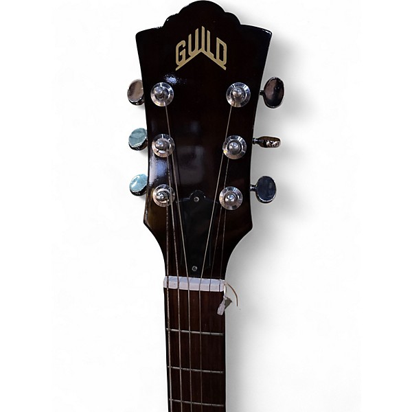 Vintage 1985 Guild D25 ACOUSTIC GUITAR Maroon Acoustic Guitar