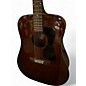Vintage 1985 Guild D25 ACOUSTIC GUITAR Maroon Acoustic Guitar