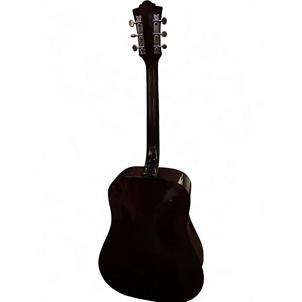 Vintage 1985 Guild D25 ACOUSTIC GUITAR Maroon Acoustic Guitar