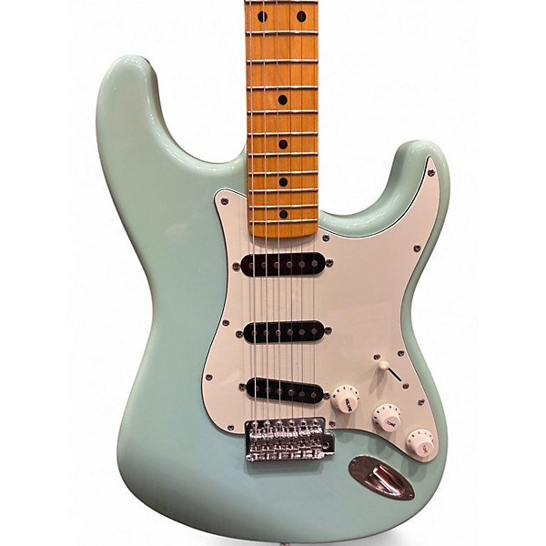 Used 1997 Fender ST-57 Stratocaster Reissue Surf Green Solid Body Electric Guitar