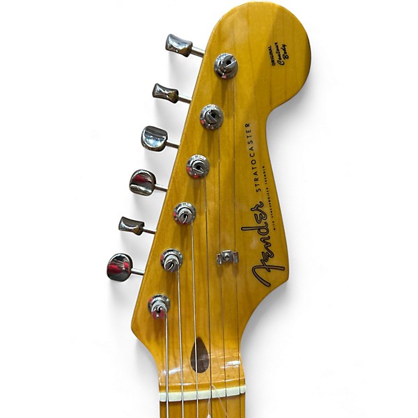 Used 1997 Fender ST-57 Stratocaster Reissue Surf Green Solid Body Electric Guitar