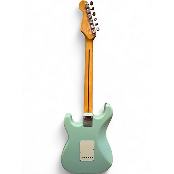 Used 1997 Fender ST-57 Stratocaster Reissue Surf Green Solid Body Electric Guitar