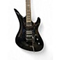 Used Schecter Guitar Research SYNYSTER DELUXE Black Solid Body Electric Guitar