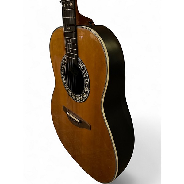 Used Ovation 1612-4 Natural Acoustic Electric Guitar