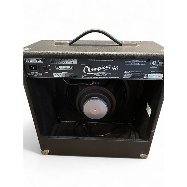 Used Fender Champion 40 Guitar Combo Amp