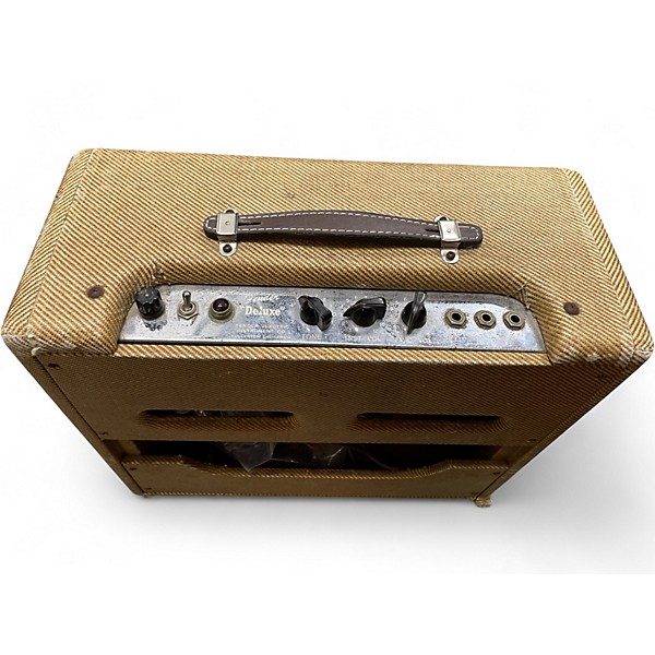 Vintage 1953 Fender Deluxe Tube Guitar Combo Amp
