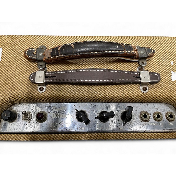 Vintage 1953 Fender Deluxe Tube Guitar Combo Amp