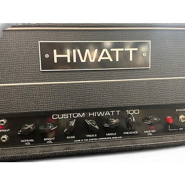 Used Hiwatt DR103-R 100W Tube Guitar Amp Head