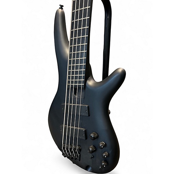 Used Ibanez SRMS625EX Black Electric Bass Guitar