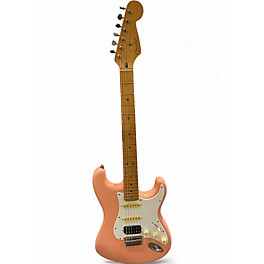 Used Fender Stratocaster partscaster Pink Solid Body Electric Guitar
