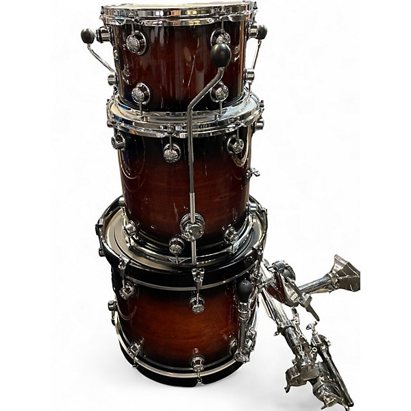 Used Natal Drums 3 Piece Cafe Racer Mocha Drum Kit