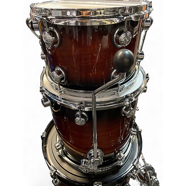 Used Natal Drums 3 Piece Cafe Racer Mocha Drum Kit