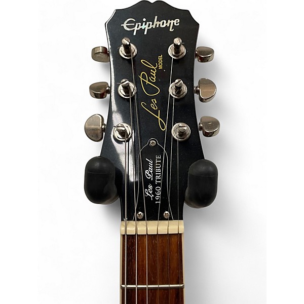 Used Epiphone 1960 Les Paul Tribute Standard Cherry Sunburst Solid Body Electric Guitar