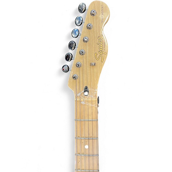 Used Squier paranormal Capri Orange Hollow Body Electric Guitar