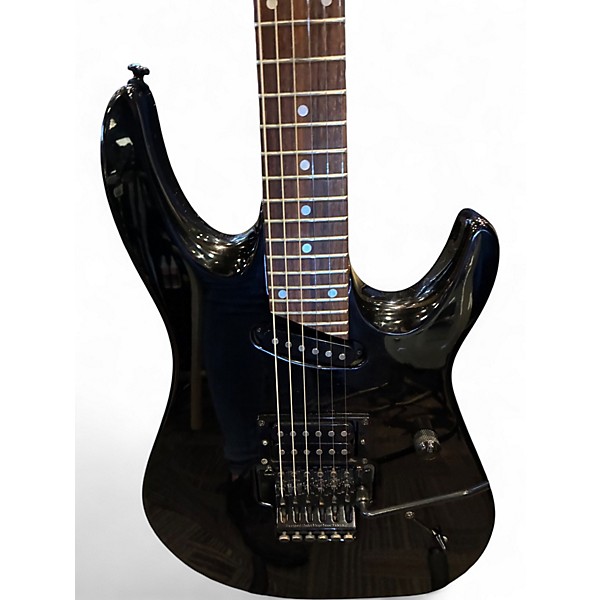 Used Hamer Californian Slammer Series Black Solid Body Electric Guitar