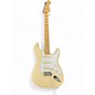 Used 2002 Fender Standard Strat Antique White Solid Body Electric Guitar thumbnail