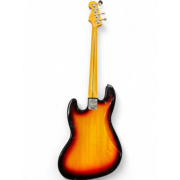 Used Squier Classic Vibe 1960S Jazz Bass 2 Tone Sunburst Electric Bass Guitar