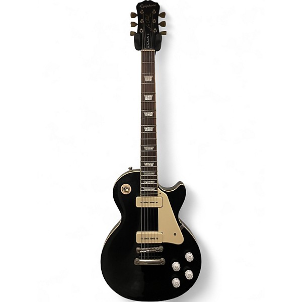 Used Epiphone 56 Les Paul Pro Black Solid Body Electric Guitar