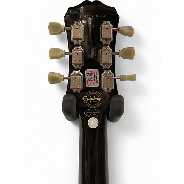 Used Epiphone 56 Les Paul Pro Black Solid Body Electric Guitar