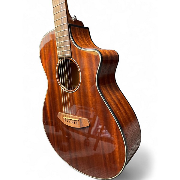 Used Breedlove Discovery S CE HB African Mahogany Acoustic Electric Guitar