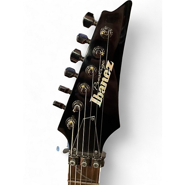 Used Ibanez rg350mz Black Solid Body Electric Guitar