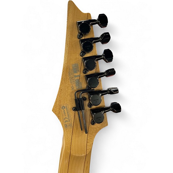 Used Ibanez rg350mz Black Solid Body Electric Guitar